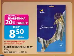 Auchan Śledź bałtycki suszony Kaluri oferta