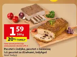 Auchan Pasztet z żurawiną Indykpol oferta