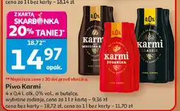 Auchan Piwo Karmi Żurawina oferta