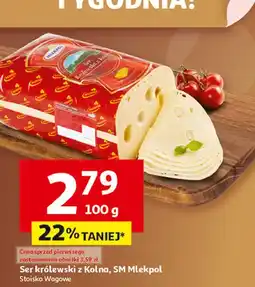 Auchan Ser królewski z kolna Mlekpol oferta