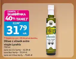 Auchan Oliwa extra virgin classic Lyrakis Family oferta