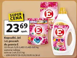 Auchan Proszek do prania kolorowego malezyjska orchidea i drzewo sandałowe E Aromatherapy oferta