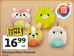 Auchan Pluszak milusi słodziak 25 cm One Two Fun oferta