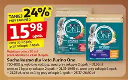 Auchan Karma dla kota senior z kurczakiem Purina One oferta