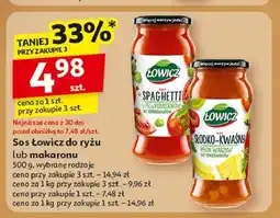 Auchan Sos słodko-kwaśny Łowicz oferta