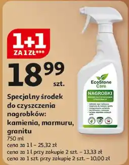 Auchan Płyn do czyszczenia nagrobków Ecostone Care oferta