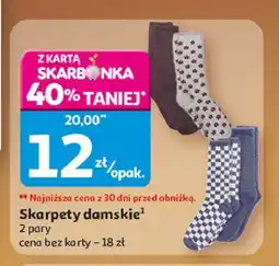Auchan Skarpety damskie Inextenso By Auchan oferta
