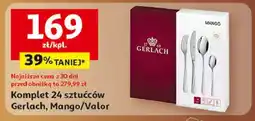 Auchan Komplet sztućców valor mat Gerlach oferta
