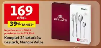 Auchan Komplet sztućców valor mat Gerlach oferta