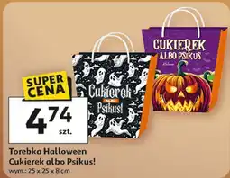 Auchan Torebka na halloween oferta