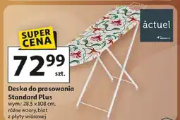 Auchan Deska do prasowania standard plus 28.5 x 108 cm Actuel oferta