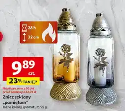 Auchan Znicz pamiętam 28 h 32 cm oferta