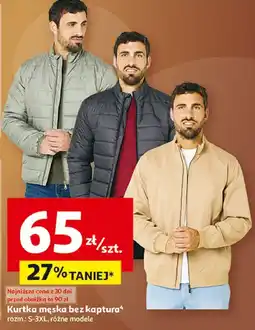 Auchan Kurtka męska s-3xl oferta
