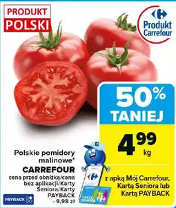 Carrefour Polskie pomidory malinowe CARREFOUR oferta