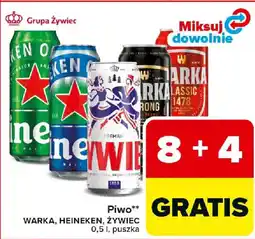 Carrefour Piwo WARKA, HEINEKEN, ŻYWIEC oferta