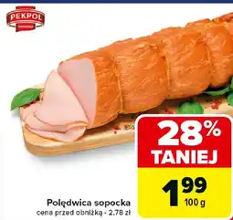 Carrefour Polędwica sopocka PEKPOL oferta