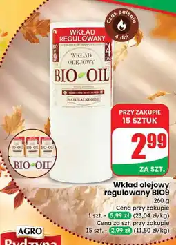 Dino Wkład olejowy regulowany BIO8 BIO OIL oferta