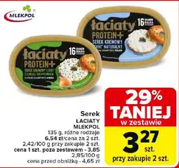 Carrefour Serek ŁACIATY MLEKPOL oferta