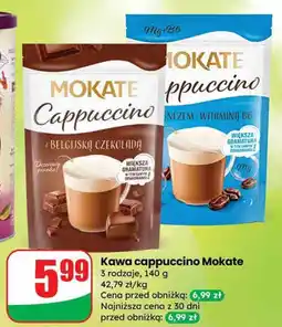 Dino Kawa cappuccino Mokate z witaminą B6 oferta