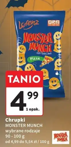 Intermarche Chrupki MONSTER MUNCH HARIBO wybrane rodzaje 90-100 g oferta