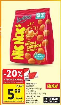 Intermarche Nic Nac's LORENZ wybrane rodzaje oferta