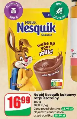 Dino Napój Nesquik kakaowy rozpuszczalny Nestlé oferta