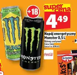 Topaz Napój energetyczny Monster oferta