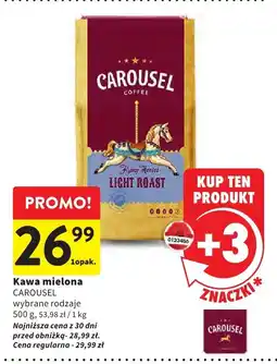 Intermarche Kawa mielona CAROUSEL Light Roast wybrane rodzaje oferta