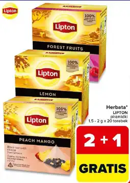 Carrefour Herbata LIPTON oferta