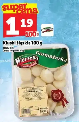 Topaz Kluski śląskie Wierzejki oferta
