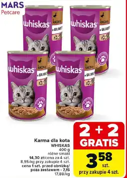 Carrefour Karma dla kota WHISKAS oferta