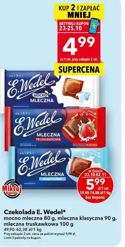 Lewiatan Czekolada Wedel oferta