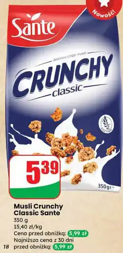 Dino Musli Crunchy Classic Sante oferta