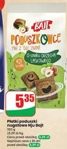 Dino Płatki poduszki nugatowe Nju Bajt oferta