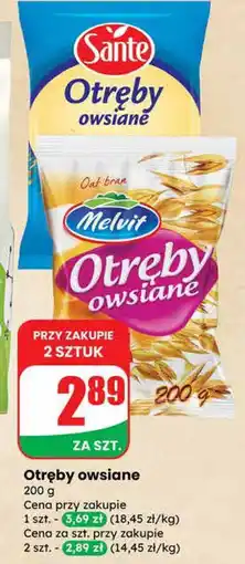 Dino Otręby owsiane Sante/Melvit oferta