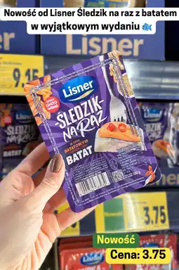 Kaufland Śledź w sosie batatowym Lisner oferta