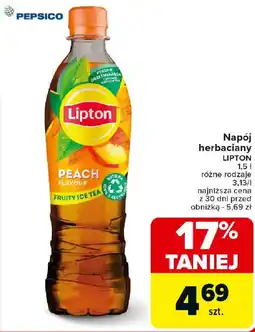 Carrefour Napój herbaciany LIPTON oferta
