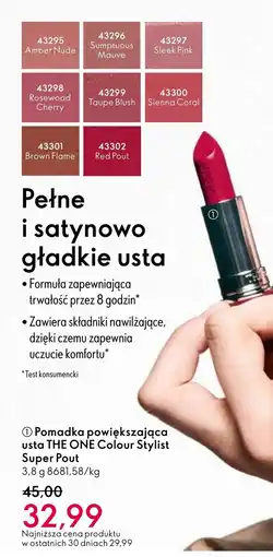 Oriflame Szminka The One oferta