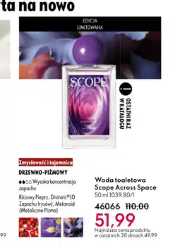 Oriflame Woda toaletowa Scope oferta