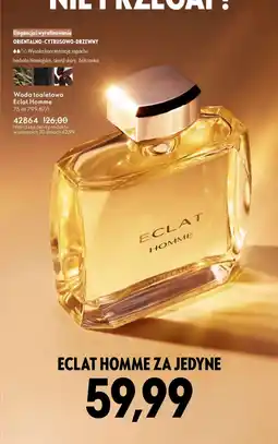 Oriflame Woda toaletowa Eclat Homme oferta