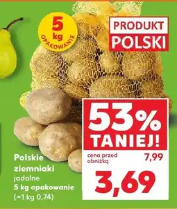 Kaufland Ziemniaki jadalne polskie 5 kg Kaufland oferta