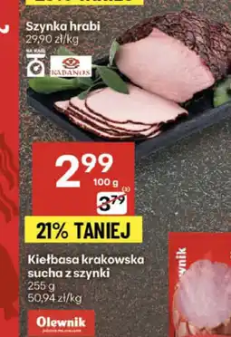 Delikatesy Centrum Szynka Kabanos oferta