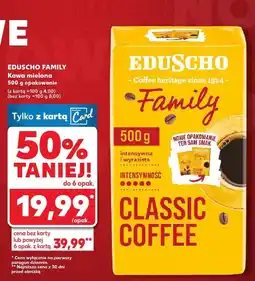Kaufland Kawa mielona Eduscho Family 500 g Tchibo oferta