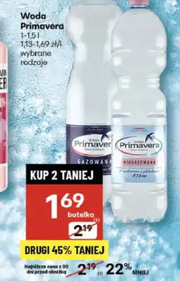 Delikatesy Centrum Woda Primavera oferta