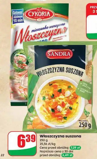 Dino Włoszczyzna suszona Sandra oferta