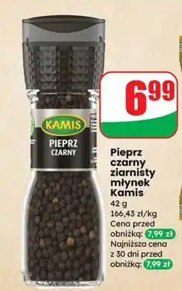 Dino Pieprz czarny ziarnisty młynek Kamis oferta