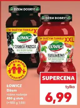 Kaufland Dżem różne rodzaje Łowicz oferta