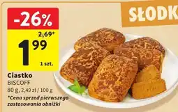 Intermarche Ciastko BISCOFF oferta