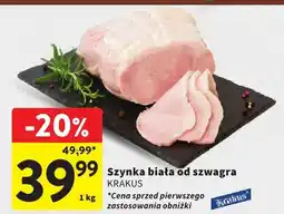 Intermarche Szynka biała od szwagra KRAKUS oferta