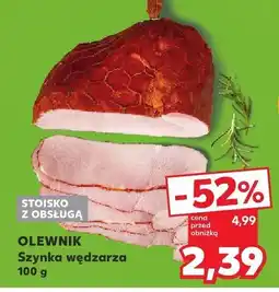 Kaufland Szynka wędzarza Olewnik oferta